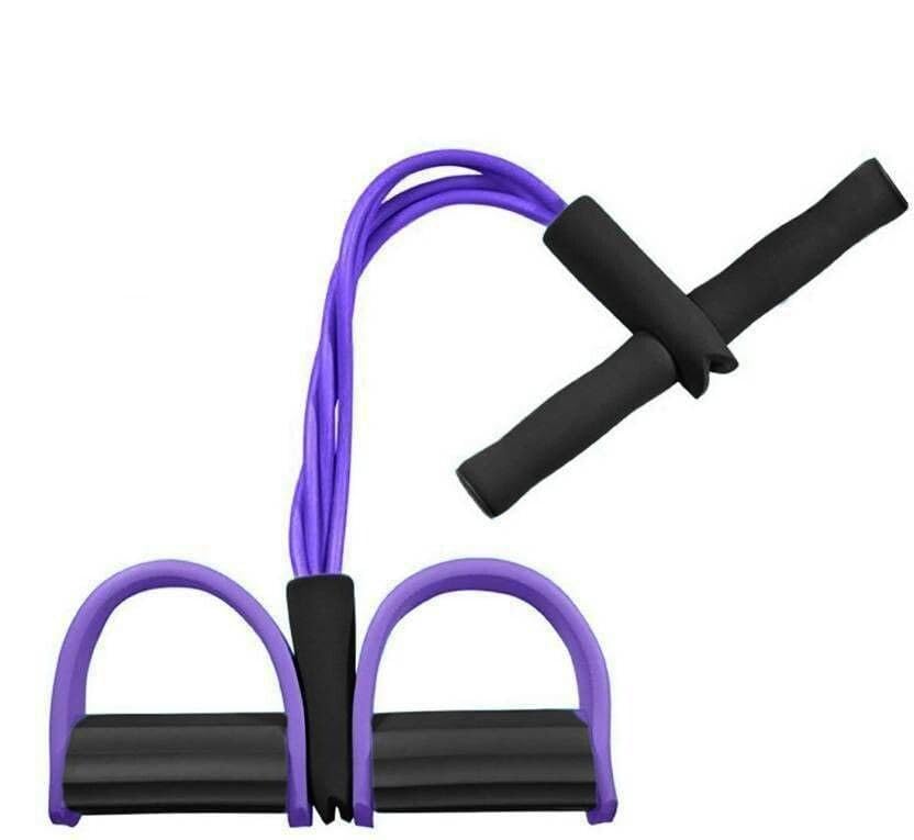 GYMFREAK 4 Rubber Pull Reducer Ab Exerciser (Purple) Ab Exerciser (Multicolor)-picture-15
