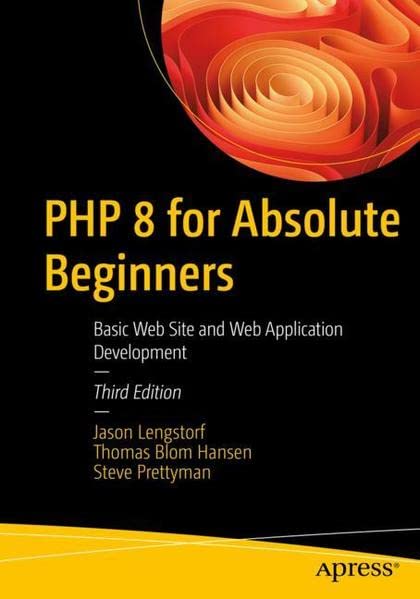 Buy PHP 8 for Absolute Beginners — BookShops.in