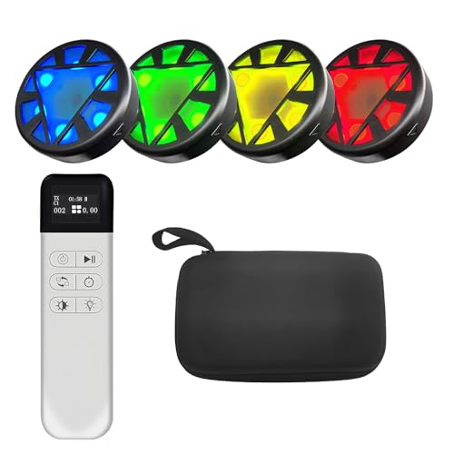 JOJOCY Reaction Training Light Magnetic, 5 Lights Color 6 Modes 30h Battery Life Improves Reaction Speed and Agility for Soccer, Basketball, Boxing, Rugby, Daily Entertainment (4)