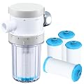 Beati Faucet Shower Head Filter for Hard Water - 5 Replacement Cartridges -20 Stage - Water Softener to Reduce Chlorine and Fluoride,BTHF-05