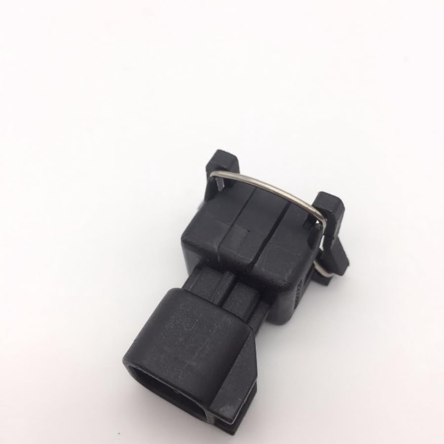 10pcs/lot EV1 to EV6 2 Pin/Way Male Dual Slot Auto Connector Fuel Injector Plug Adapter