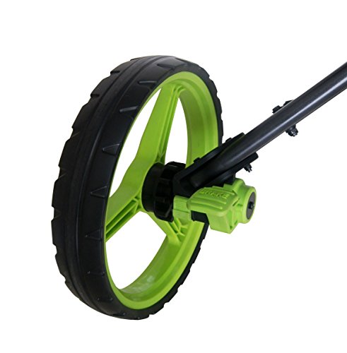 Cube Cart 3 Wheel Push Pull Golf Cart - Two Step Open/Close - Smallest Folding Lightweight Golf Cart In The World - Choose Color! (Charcoal/Lime) #TOP4