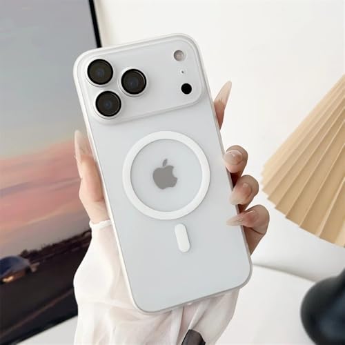 iPhone 17 Pro Max�p �X���� �t���X�g�N���APC �ϏՌ� �g�уP�[�X iPhone 17 Air ���C�����X�[�d�J�o�[ �z���C�g iPhone 17Pro Max�p