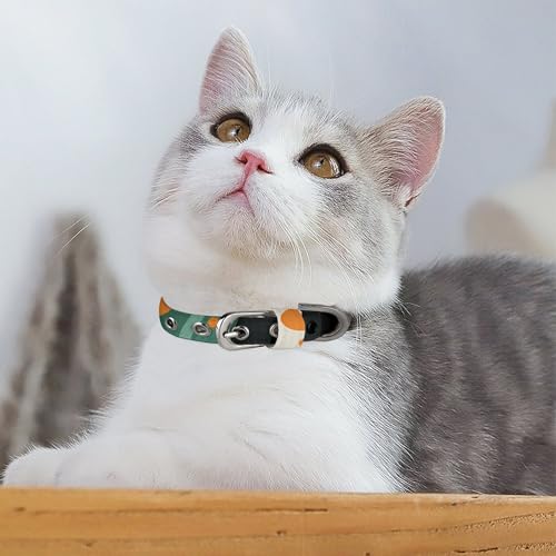 Collier pour chien courbes et cercles au design graphique soigné