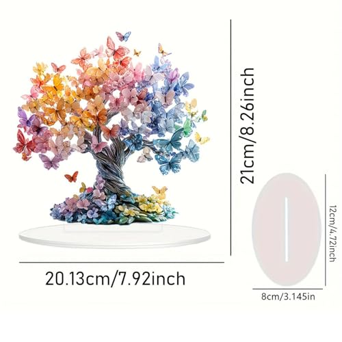 Décoration de table arbre en métal ciselé luxe pour bibliothèque - 4