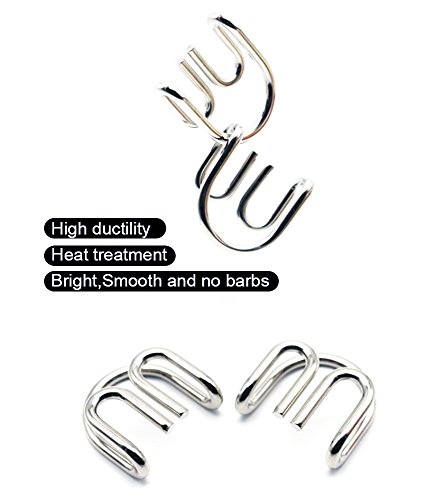 Metal Puzzles Brain Teasers,Chinese Puzzle,Metal Wire Puzzle Set of 30 with Pouch,Brain Teaser IQ Test Puzzles Game Chinese Ring Puzzle Magic Trick Toy Gift for Kids and Adults Challenge