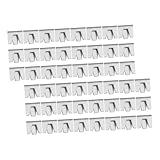 Milisten 50piezas Hebilla De Malla Metálica para Jaulas Clips para Montaje y Reparación De Jaulas para Mascotas