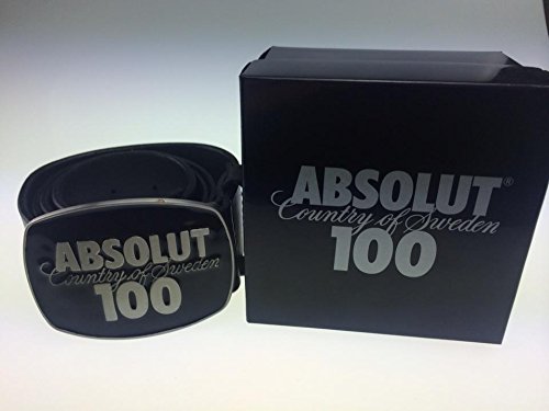 Preisvergleich Produktbild Absolut Vodka 100 Ledergürtel in GEPA