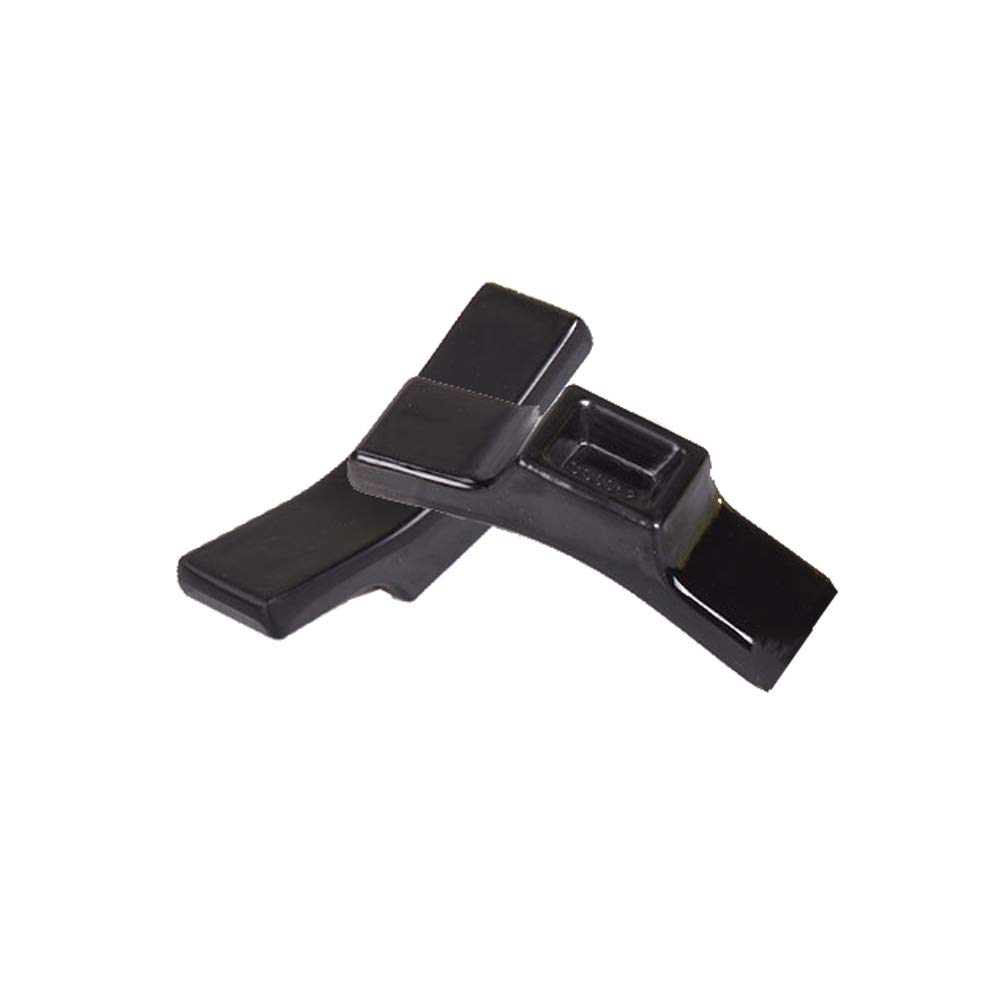 Vast 10 Piezas Estantes para Palillos, Soporte para Palillos de Aleación, Soporte para Palillos a Prueba de Caídas, para Mesa, Juego de Cubiertos, Accesorios de Comedor(Negro)