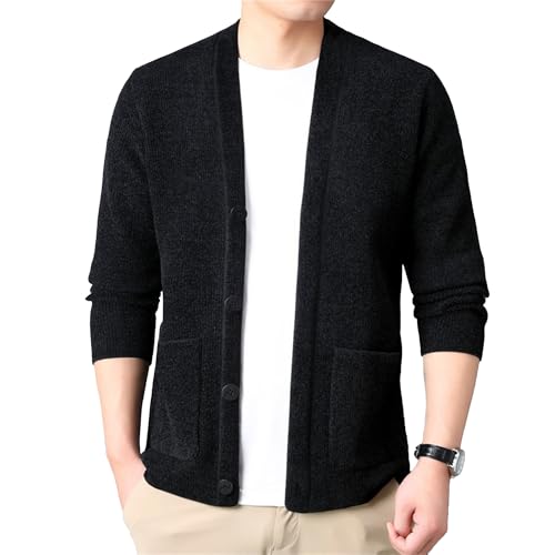 Cardigan tricot col en V homme pour ne plus hésiter entre confort et style