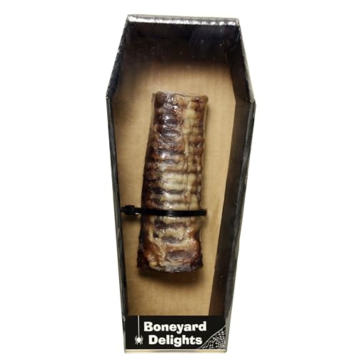 Image of THE COUNTRY BUTCHER Halloween 6 inch Beef Trachea Dog Treat, Coffin Box, 1 Ct