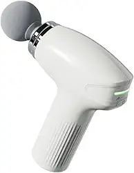 Massageador Muscular Elétrico Profissional Tipo Pistola – Recarregável, 6 Velocidades, 5 Ponteiras, Alívio Miofascial – Ideal para Atletas – Até 2h de Uso (Cores Variadas)