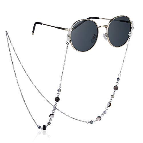 Crimmy Glasses Eyeglass Chain Strap Holders Around Neck For Women, Stylish Eye Glasses Sunglasses Mask Necklace Lanyard #TOP2