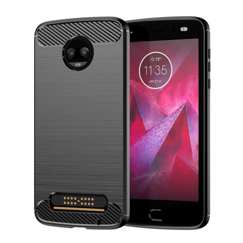 Funda Compatible con Motorola Moto Z 2018,Situación básica,Botón Flexible/protección Integral de 360 ° para Evitar la rotación de los Dedos