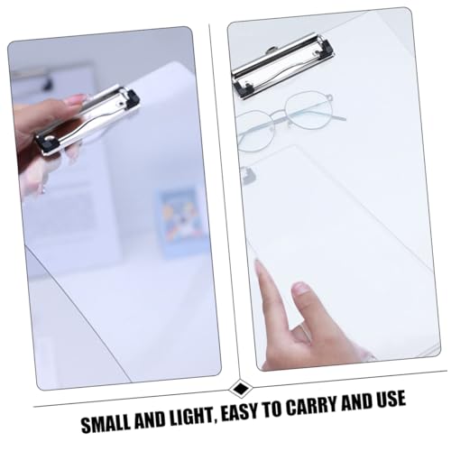 Presse-papier de bureau DOITOOL transparent pour vos conférences - 6