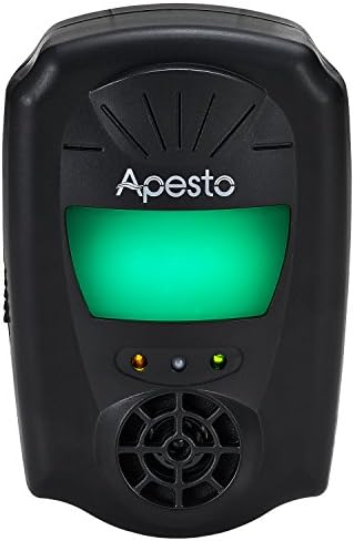 Apesto Patented Technology Pest Repellent Solution - Repels Mice, Rats, Roaches, Spiders, Other Insects - Home Pest Control Solution