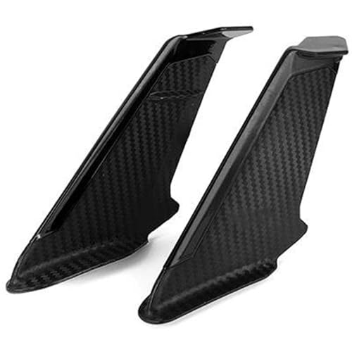 Aile carénage moto stabilisatrice noire pour spoiler Kawasaki Ninja 300 et 400