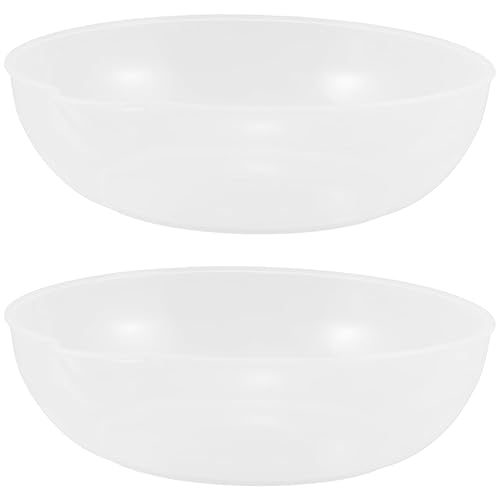 VILLCASE Cuenco de báscula de alimentos Bandeja electrónica para cocinar, bandeja de alimentos Plato de plástico para medición de peso en el hogar,