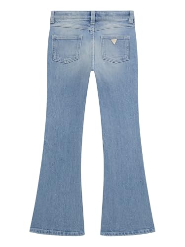 GUESS Girls Comfort Denim Flare Pants with Pearls2