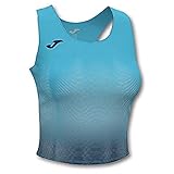 Joma Mädchen Elite Vii Top Lauf, Türkis-Marineblau, 4XS-3XS
