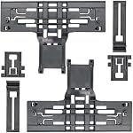 𝟮𝟬𝟮𝟔 Ajusteur de la banquette supérieure du lave-vaisselle amélioré W10546503 W10195839 W10195840 Lave-vaisselle Positionneur pour Whirlpool Kitchenaid Maytag Top Rack Ajusteur Pièces de rechange W10418314 W10306646