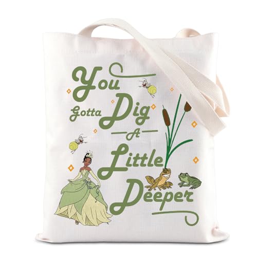 Bolsa Tote Inspirada en Princesa Rana miniatura 1