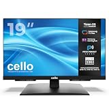 Cello C1926TZH Smart TV 19" con Tizen OS di Samsung, Gaming Hub, altoparlanti Pitch Perfect, Bluetooth, triplo sintonizzatore, TV compatta ideale per cucina e camera da letto