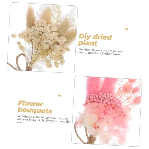 Bouquet mini de flores secas 6 piezas para decoración miniatura 5