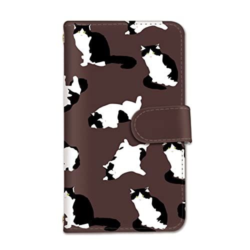 seventwo AQUOS wish6 �Ή� �g�уP�[�X �蒠�^ ���t�� �L�� �u���E�� animal_099 | �A�N�I�X �E�B�b�V�� �V�b�N�X�Ή�,SH-52G �K��,�~���[,PU���U�[,�}�O�l�b�g�x���g,�X�^���h�@�\�t��,�S�ʕی�
