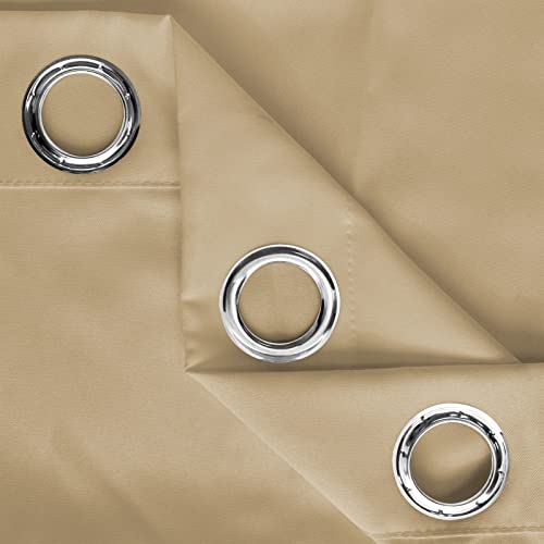 SK Studio Outdoor Vorhang Wasserdicht Outdoorvorhänge Sichtschutz Sonnenschutz Vorhang für Balkon Terrasse Veranda Pergola Gartenlaube – Bild 4