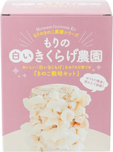 森のきのこ倶楽部 もりのきくらげ農園 栽培キット (キクラゲ栽培/菜園/説明書) キクラゲ 木耳 栽培 (食育/本格栽培/おうち時間) プレゼント ギフト (e.白きくらげ)の商品画像（Amazon）
