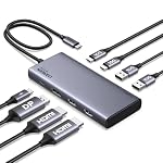 UGREEN – UGREEN Docking Station 2*HDMI & 1*DP 4K@60Hz USB C Hub 10Gbp