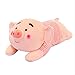 WJTMY Schwein Plüsch Puppe Tier Gefüllte Piggy Dekokissen Lustige Bett Kinderzimmer Dekoration Spielen Spielzeug Baby Mädchen Kuschelkissen Freundin (Size : 85cm)