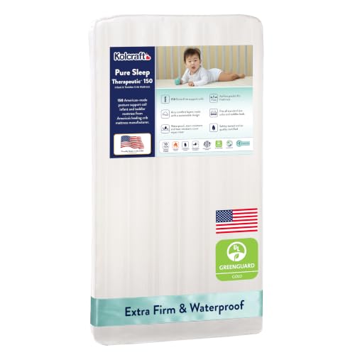 Kolcraft Pure Sleep Crib Mattress with Toddler Bed Fit