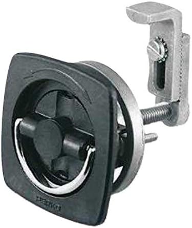 Perko Flush Lock & Latch W/Strike BLK