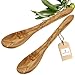 Produktbild HOFMEISTER® Kochlöffel aus Olivenholz (2x Ovaler Kochlöffel Olivenholz | 30 Cm)