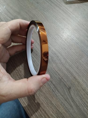 Fita Poliamida Termica Adesiva Para Sublimação 8mm x 33m Altas Temperaturas Reflow Reballing BGA