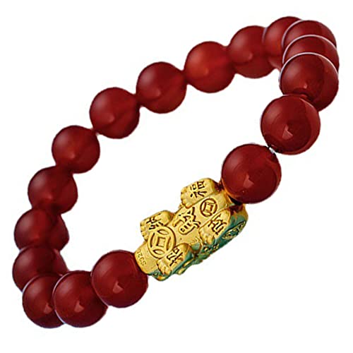 Amulette de bonne chance en quartz rouge pour vos séances de méditation reiki