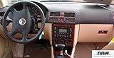 passat b5 interior cream CAPA POLIURETANO Volkswagen Dash Passat Interior de Madera del Burl Juego de Acabados Set 2000 2001 2002 2003 2004 2005