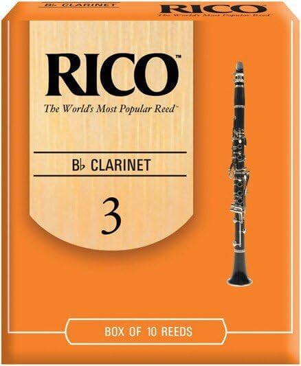 Rico Bb Clarinet Reeds Box of 25 2.5