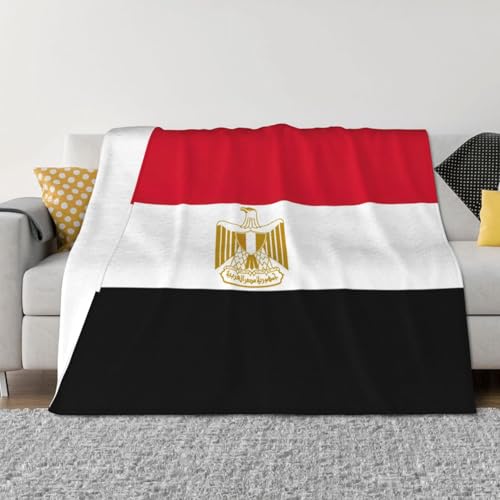 Couverture microfibre drapeau égyptien lit léger tailles assorties - 4