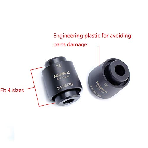 Dust Seal Wiper Installation Driver Tool Kit For Suspension Fork Lower Leg, Fits 32Mm 34Mm 35Mm 36Mm #TOP2