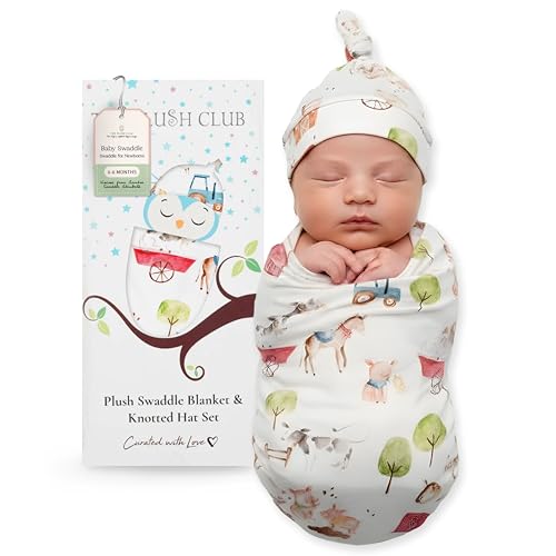 Image of Swaddles for Newborns Baby Blanket Set Ultra-Soft 95% Bamboo Viscose Baby Swaddle for 0-3 Months | Newborn Essentials Must Haves Bamboo Viscose Swaddle Blankets