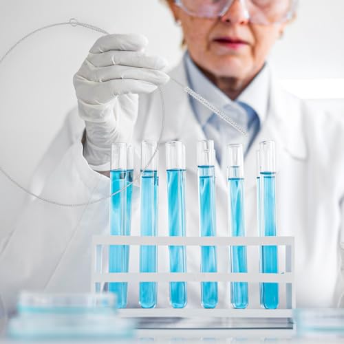 GEEHUA 4 Stück Schlauchbürste, 1 m Edelstahl Flaschenbürste Reinigungsbürstenset, Extra Lang Flexibles Dünn Rohrreinigungsbürstenset zum Reinigen von Strohhalmen, Kühlschrankabfluss