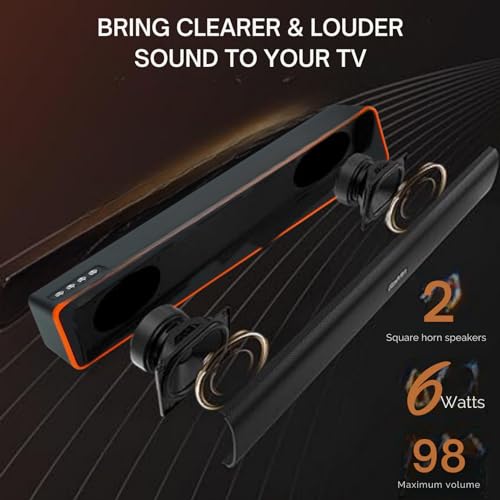 Image of Sonicbar SoundZenith Precision Sound Excellence with 10W RMS, TF Input, USB Input, Bluetooth 5.0 Connectivity, and Sleek Design Sophistication - Elevate Your Audio Experience(Multi)