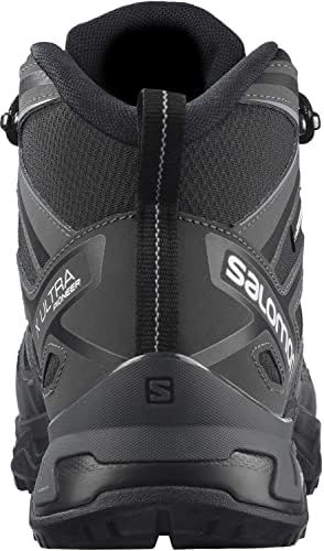 Salomon X Ultra Pioneer MID CLIMASALOMON Waterproof Hiking Boots for Men Climbing Shoe, Black/Magnet/Monument, 10.5 | Image 3