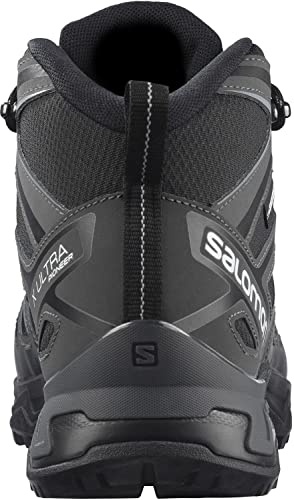 Salomon Bota masculina de caminhada X ULTRA PIONEER MID CLIMASALOMON™ IMPERMEÁVEL, Preto/ímã/monumen