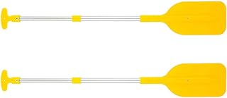 TGDSCHK Canoe Oars Kayak Canoe Rubber Boat Oars Boat Paddle for Kayak Canoe Inflatable Boat Dinghy Aluminum Kayak Paddles Length Canoe Paddle Adjustable