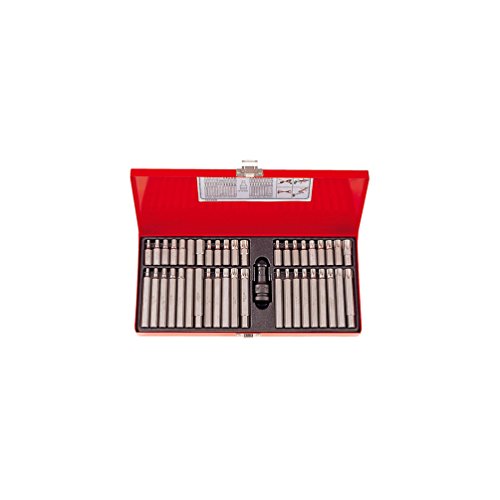 Caja de puntas para destornillador KING TONY 1043CQ para evitar roturas con juego de 43 piezas
