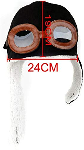 Genius_Baby Baby Kid Boy and Girl Warm Earmuffs Pilot Cap Aviator Hat3